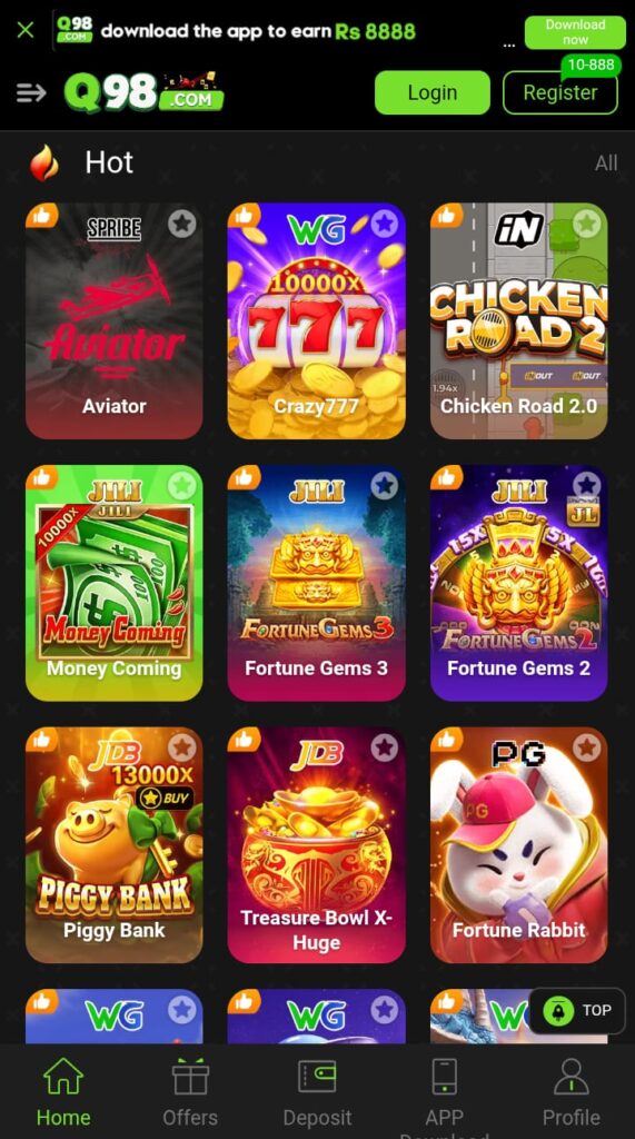 Q98 Game